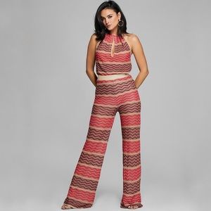 Guess by Marciano Knit Patterned Jumpsuit